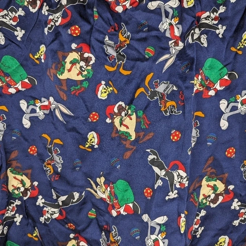 Vintage 1996 Looney Tunes Mania Christmas Themed Boxers Men's XL